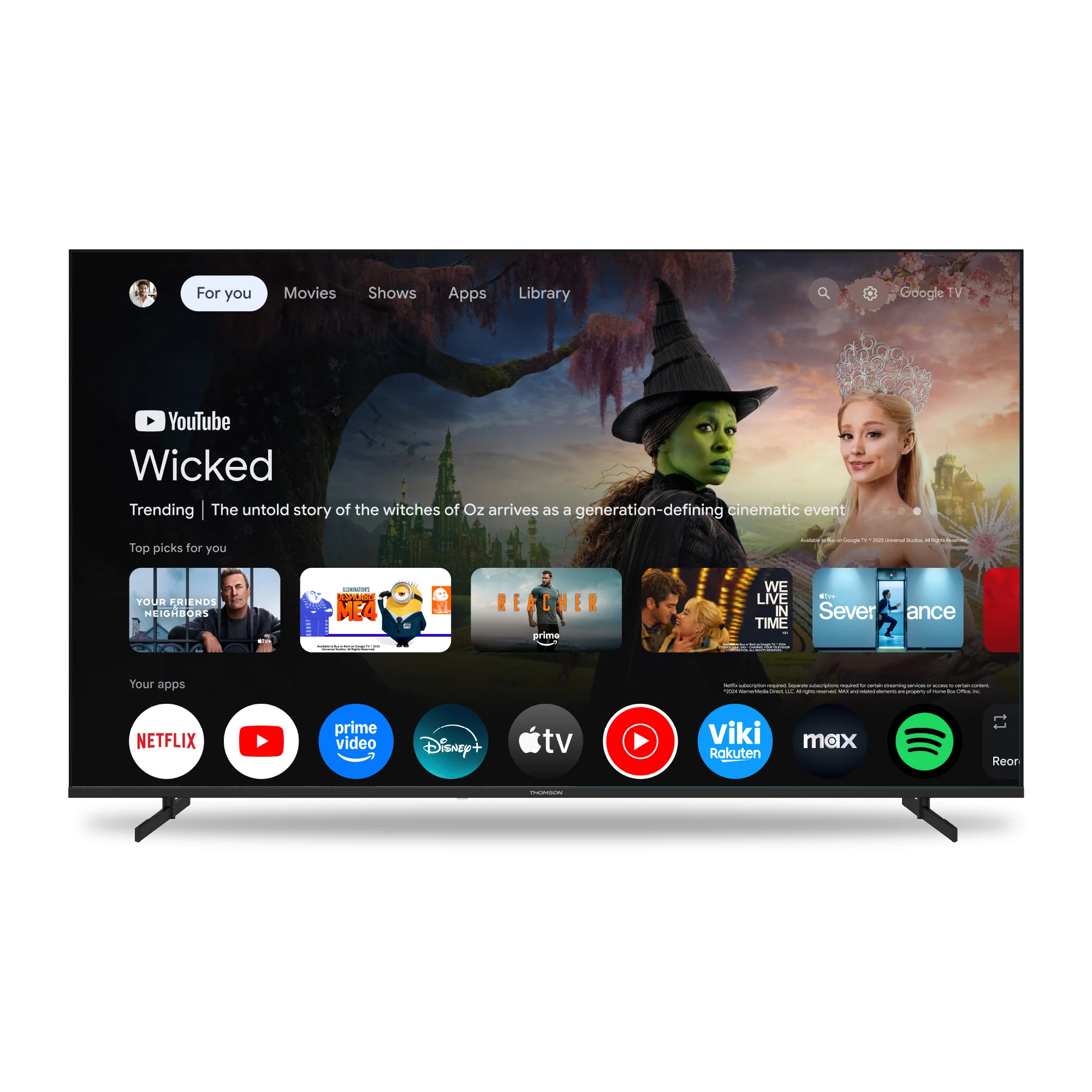 Google TV UHD Side Feet - Image 37