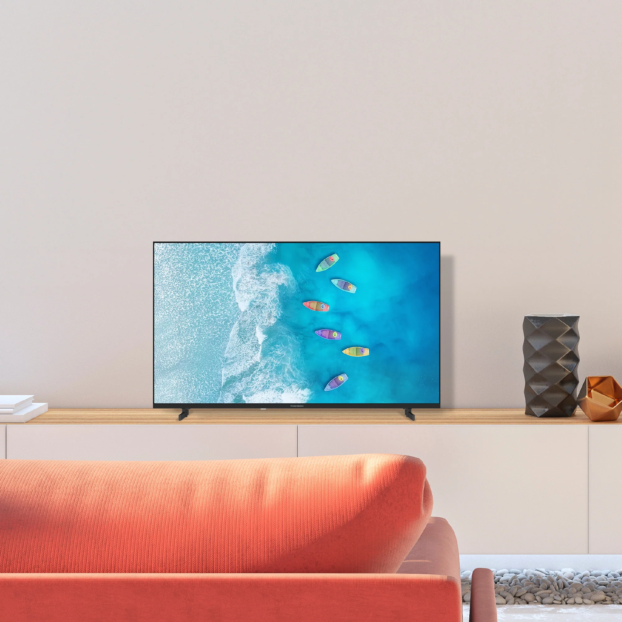 Google TV UHD Side Feet - Image 8