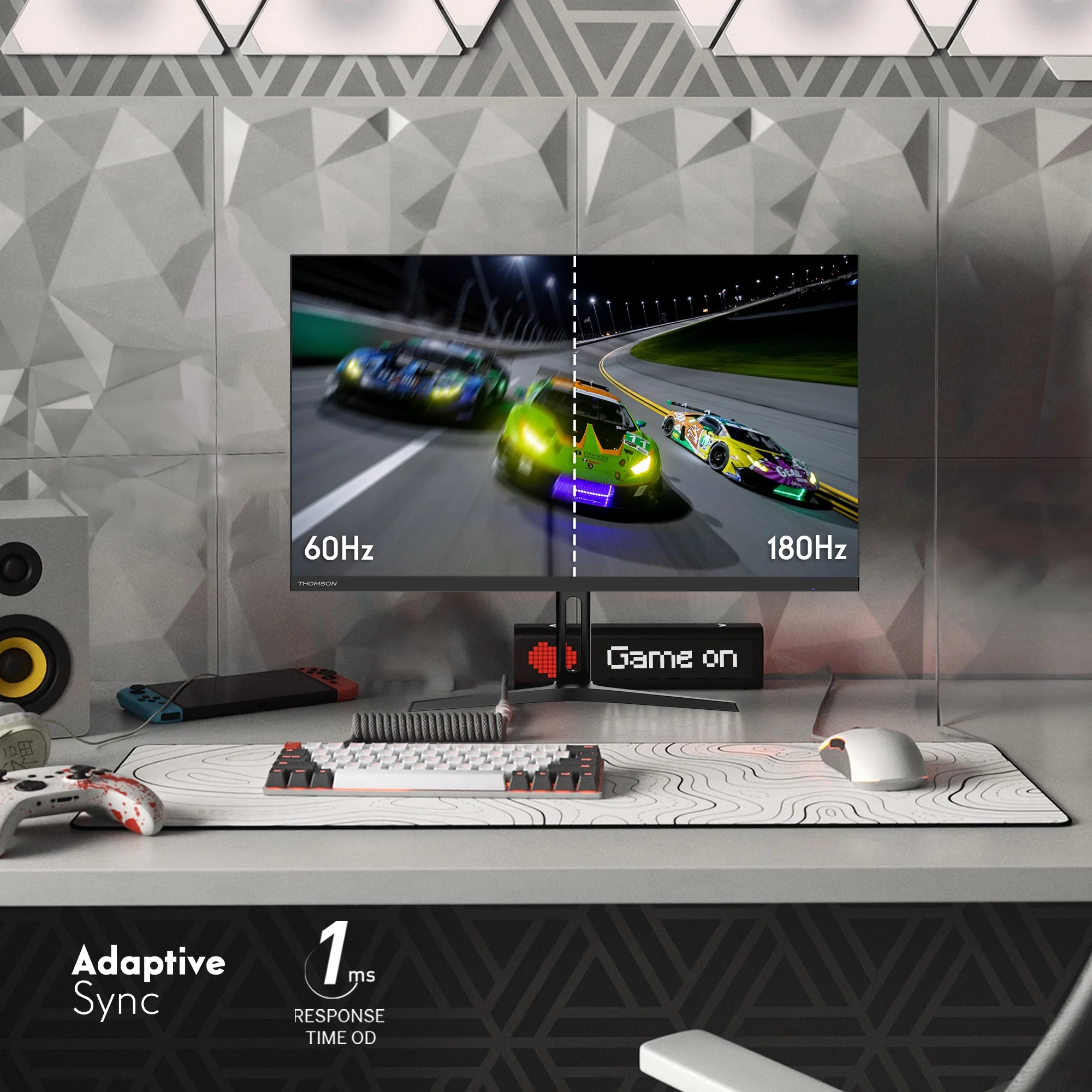 Gaming Monitor 24" FHD - Image 11