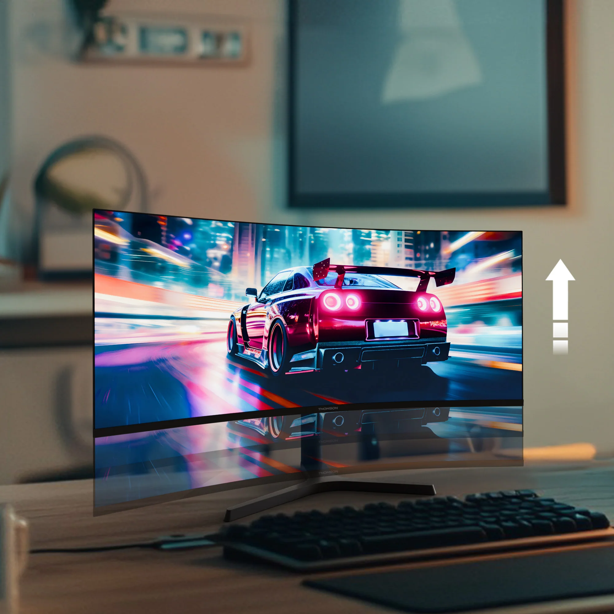 Gaming Monitor 34" WQHD Curved - Image 10