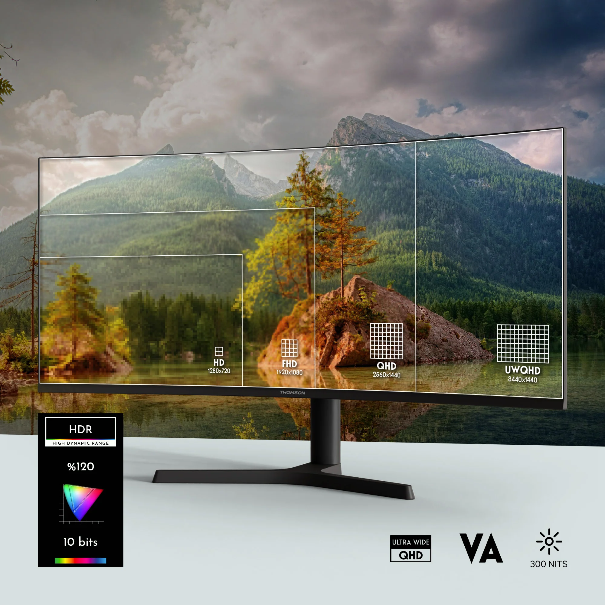 Gaming Monitor 34" WQHD Curved - Image 13