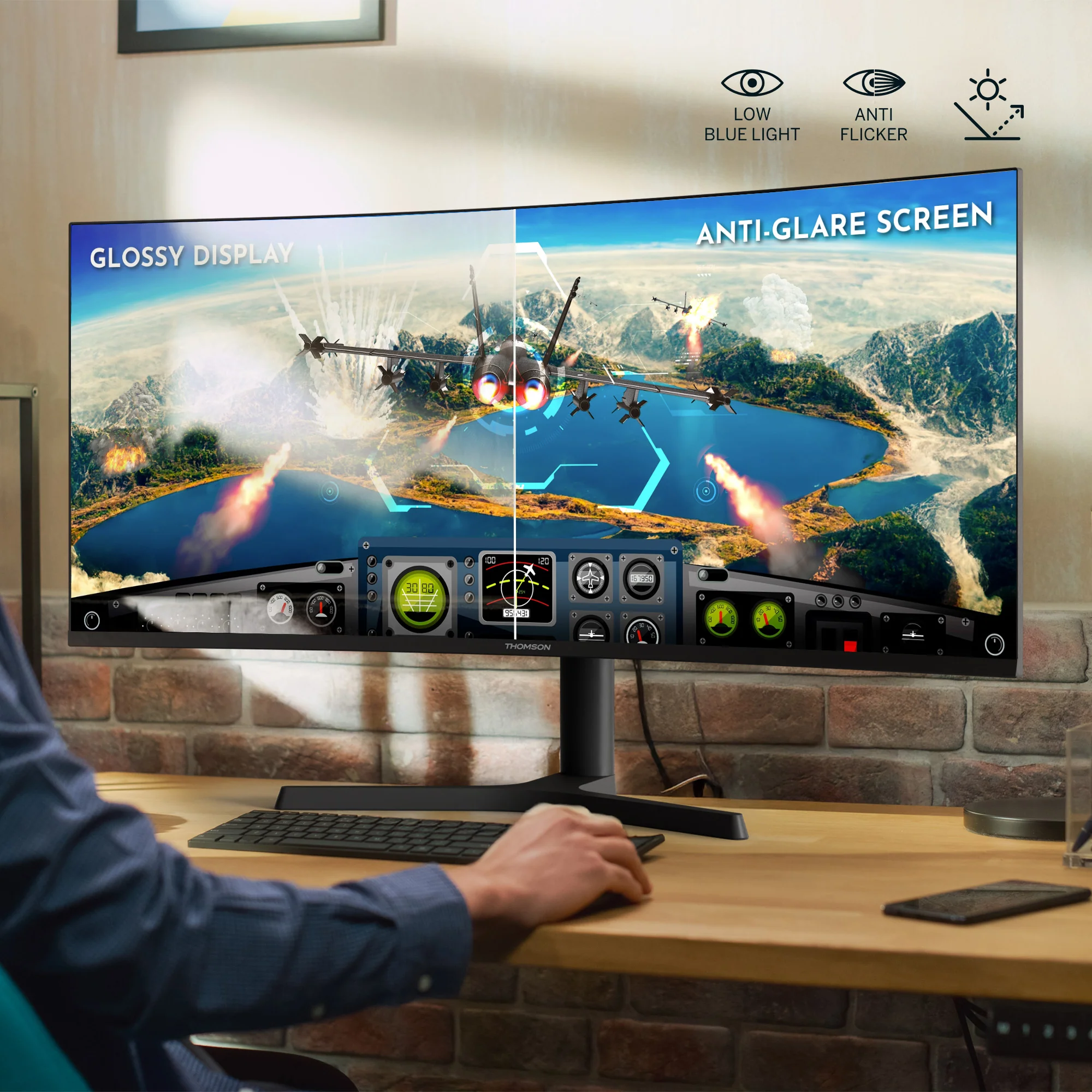 Gaming Monitor 34" WQHD Curved - Image 14