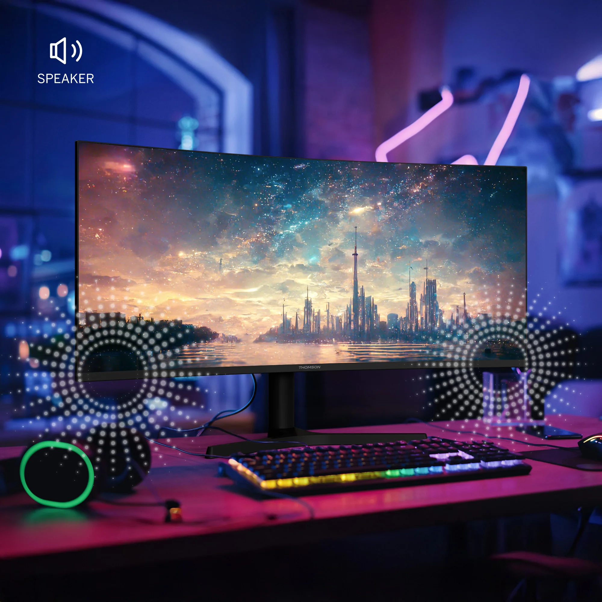 Gaming Monitor 34" WQHD Curved - Image 15
