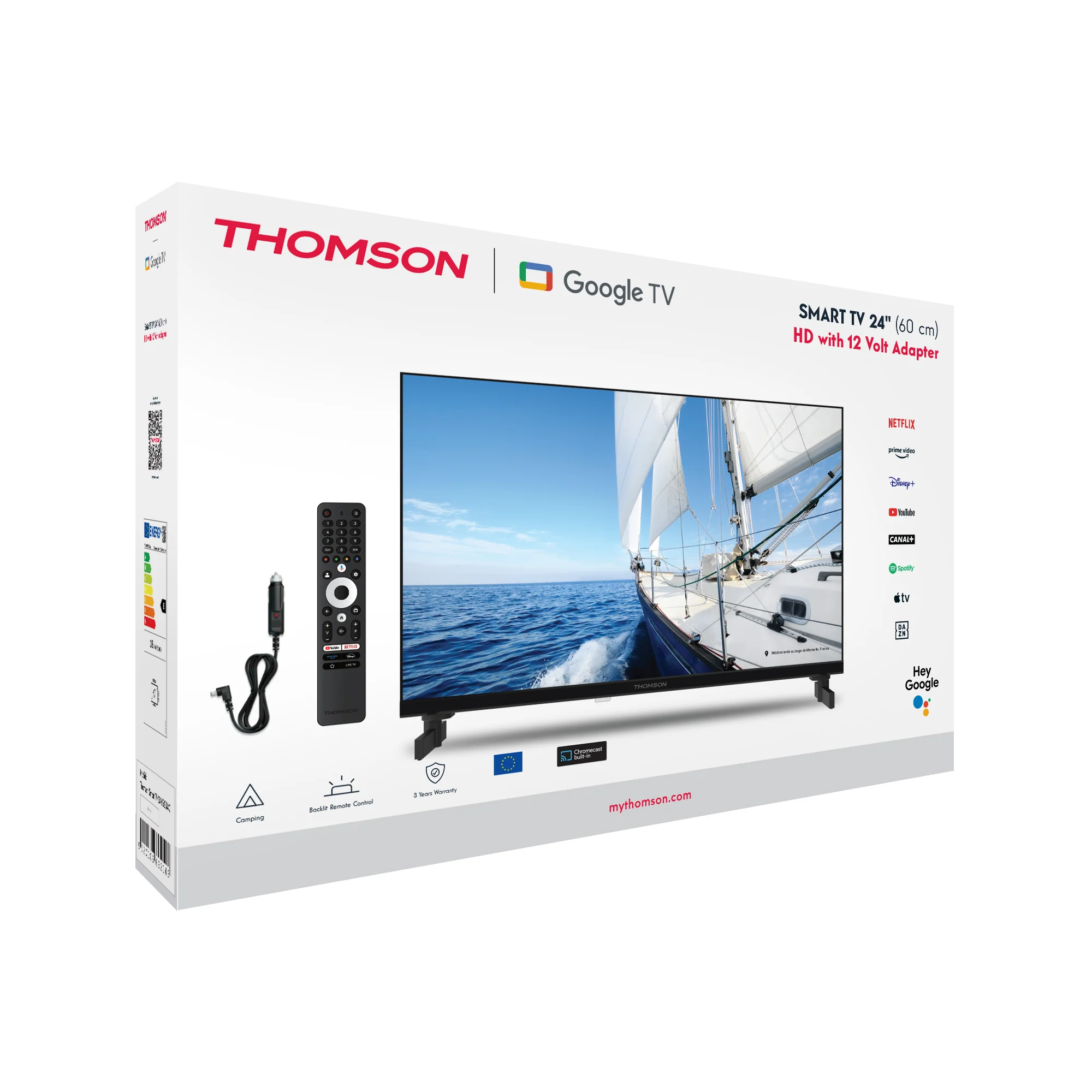 Google TV 24" HD 12V - Image 8