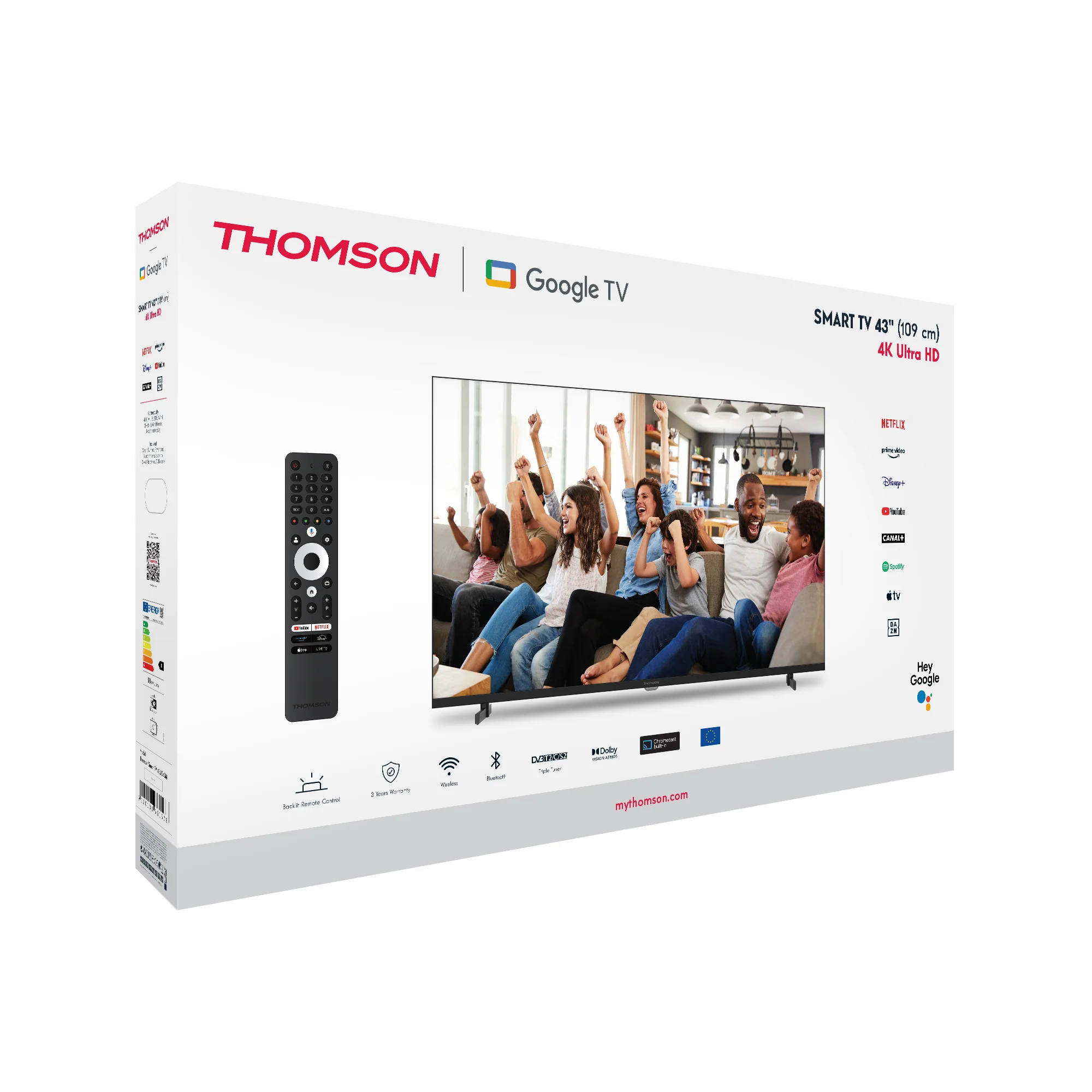Google TV UHD Side Feet - Image 10