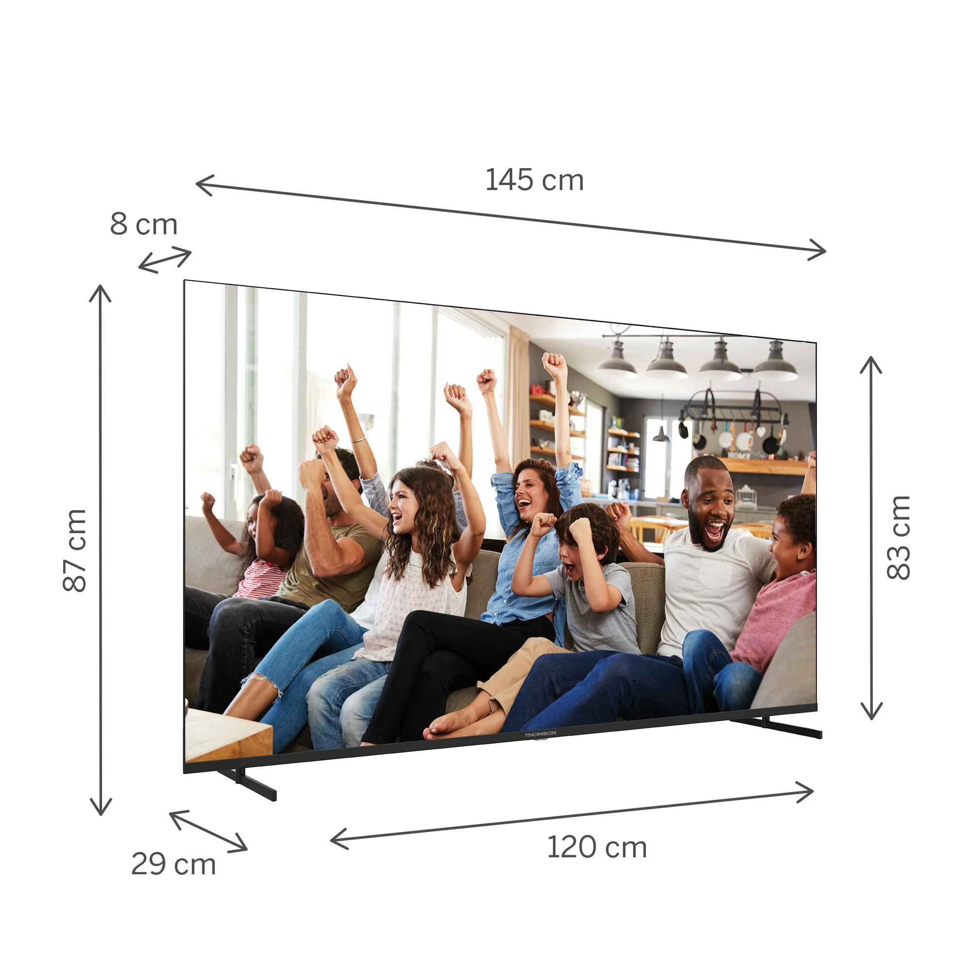 Google TV UHD Side Feet - Image 54