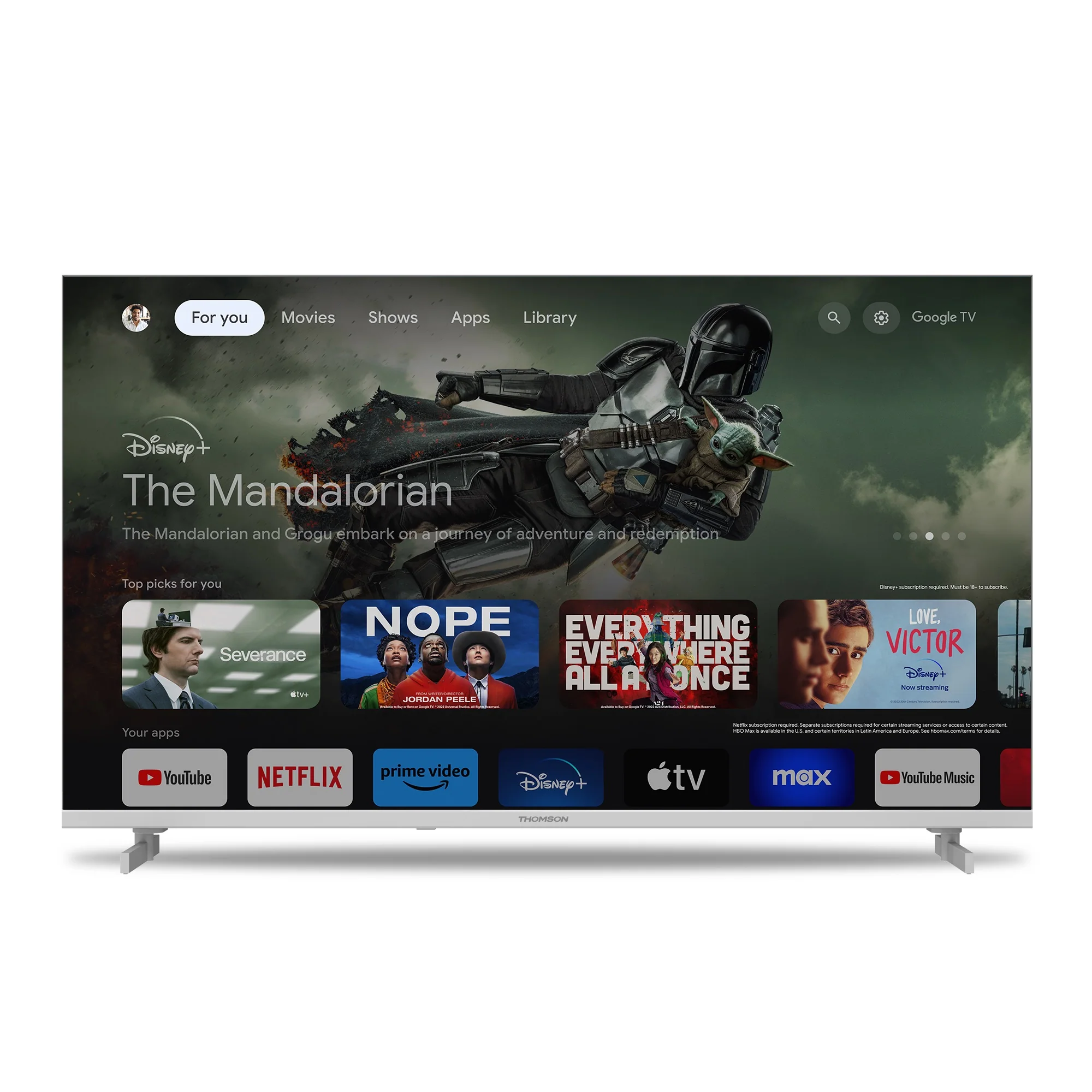 Google TV UHD Side Feet - Image 70