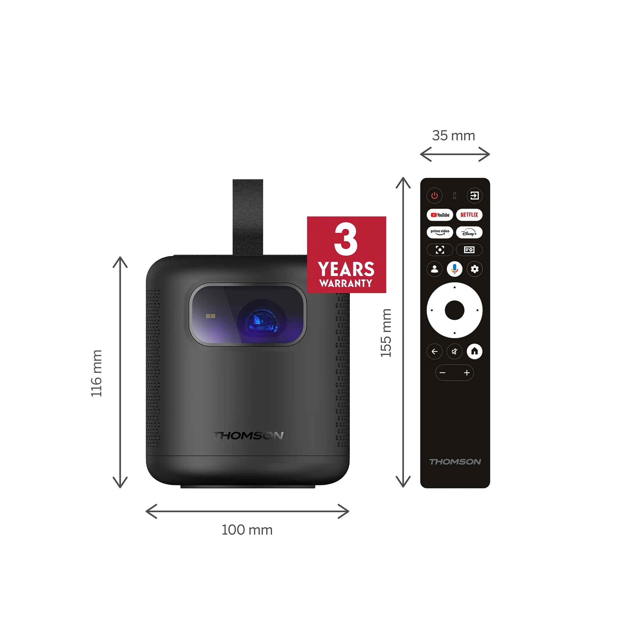 Smart Portable Projector Vega - Image 3
