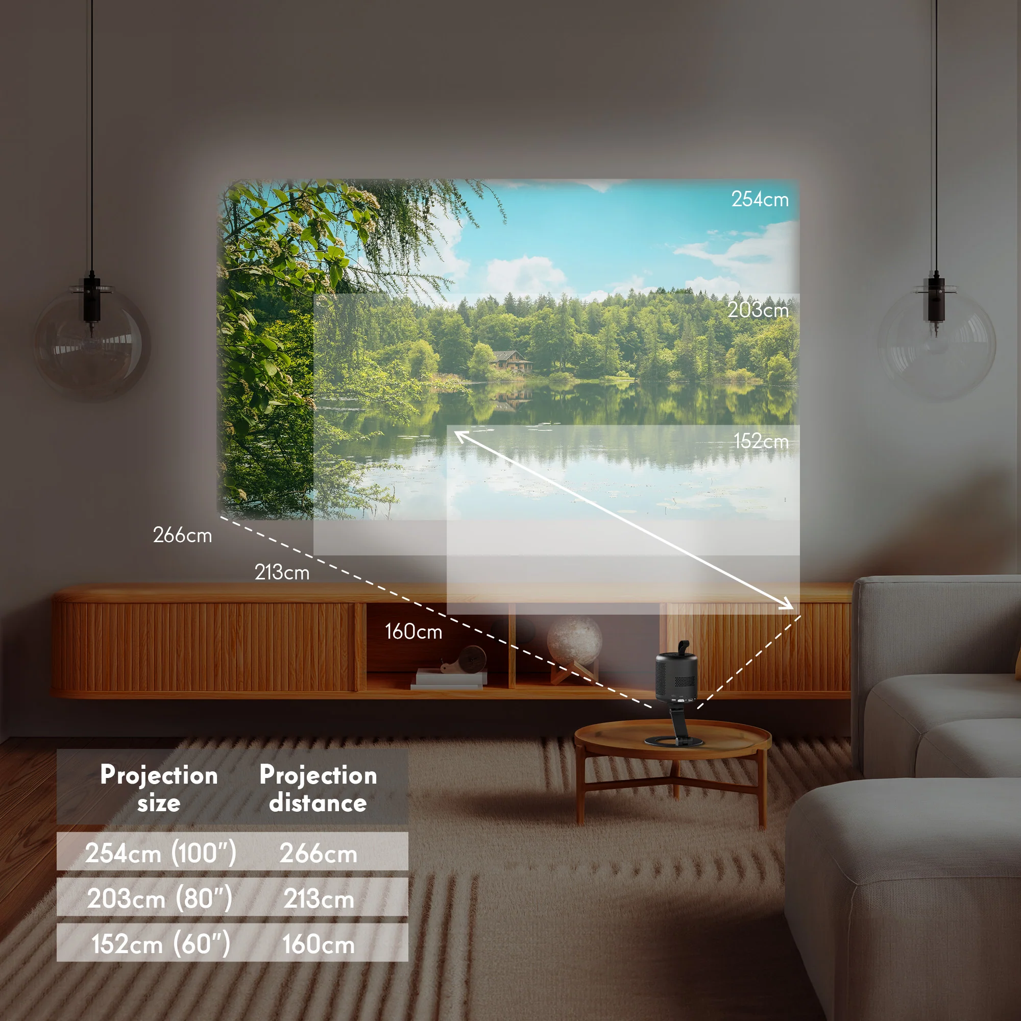 Smart Portable Projector Vega - Image 8