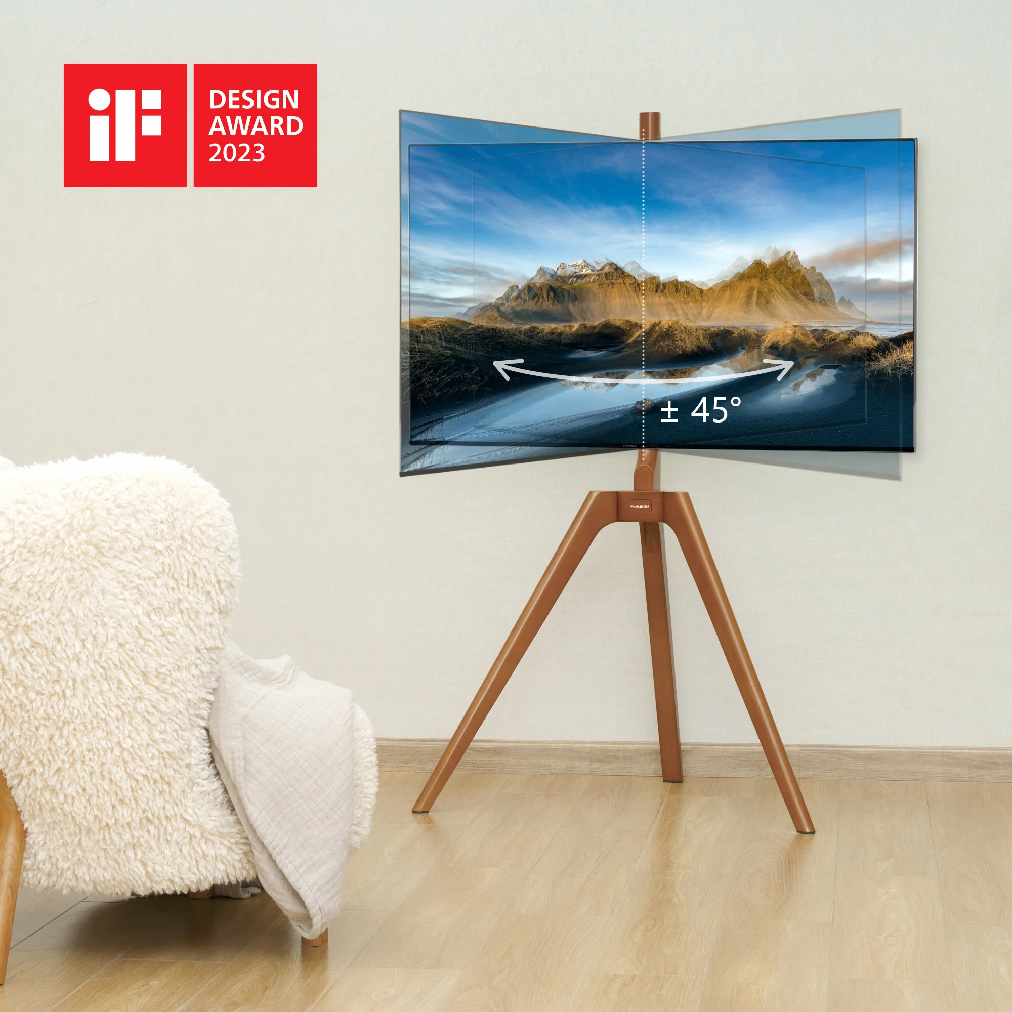 TV Stand Wood - Image 3